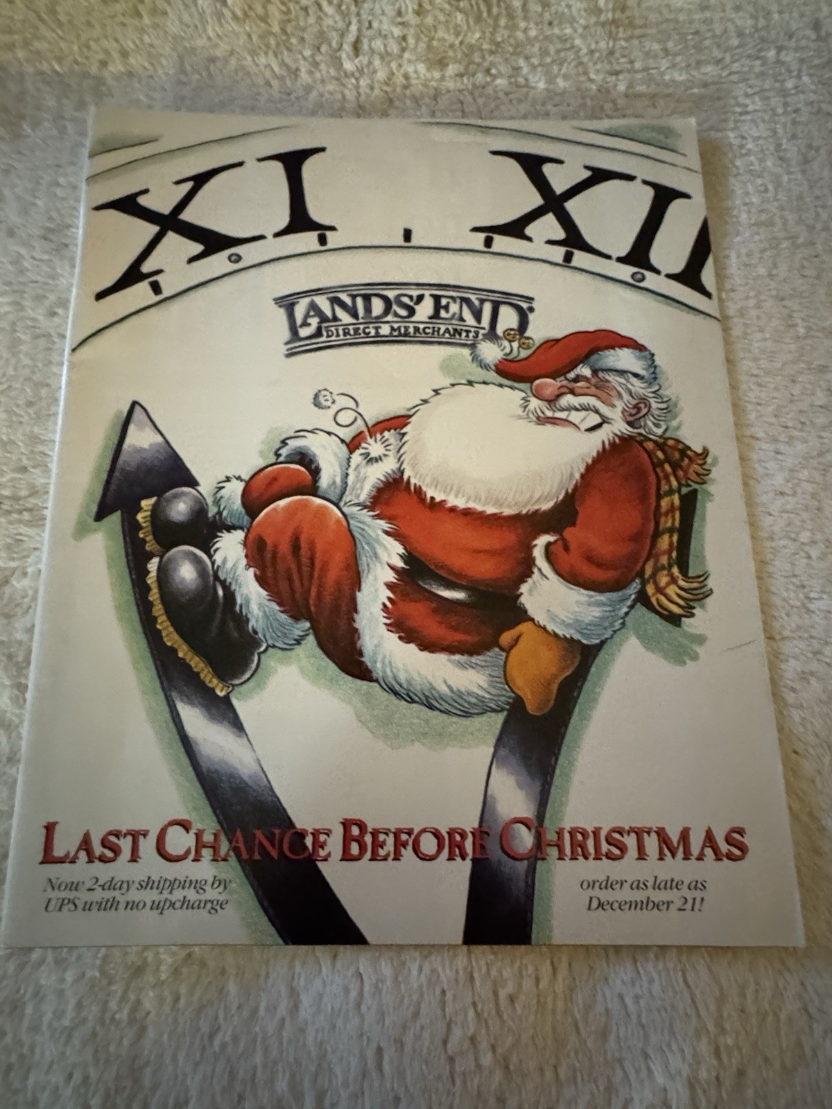 LANDS’ END Catalog LAST CHANCE BEFORE CHRISTMAS 1994 72 Pages EXCELLENT