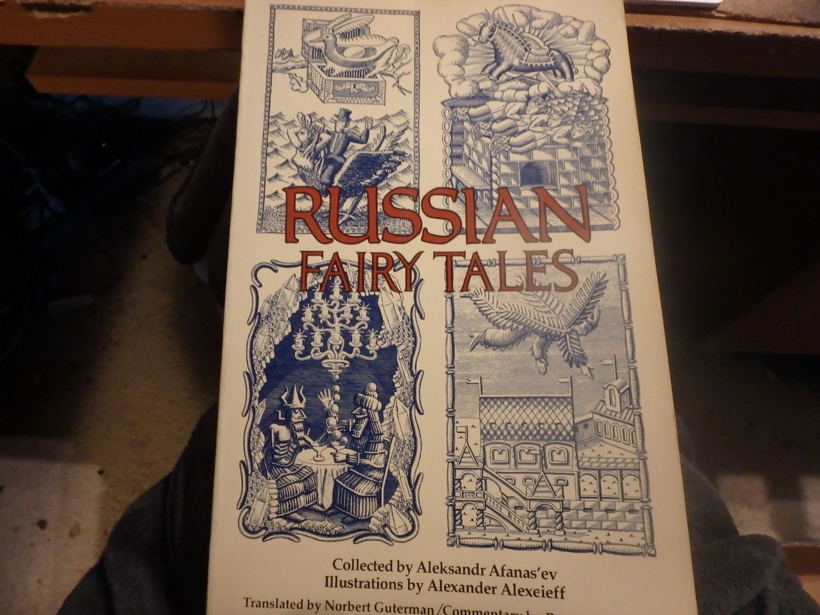 4F-1973 edition- RUSSIAN fairy Tales by Alexander Alexeieff 651 pages