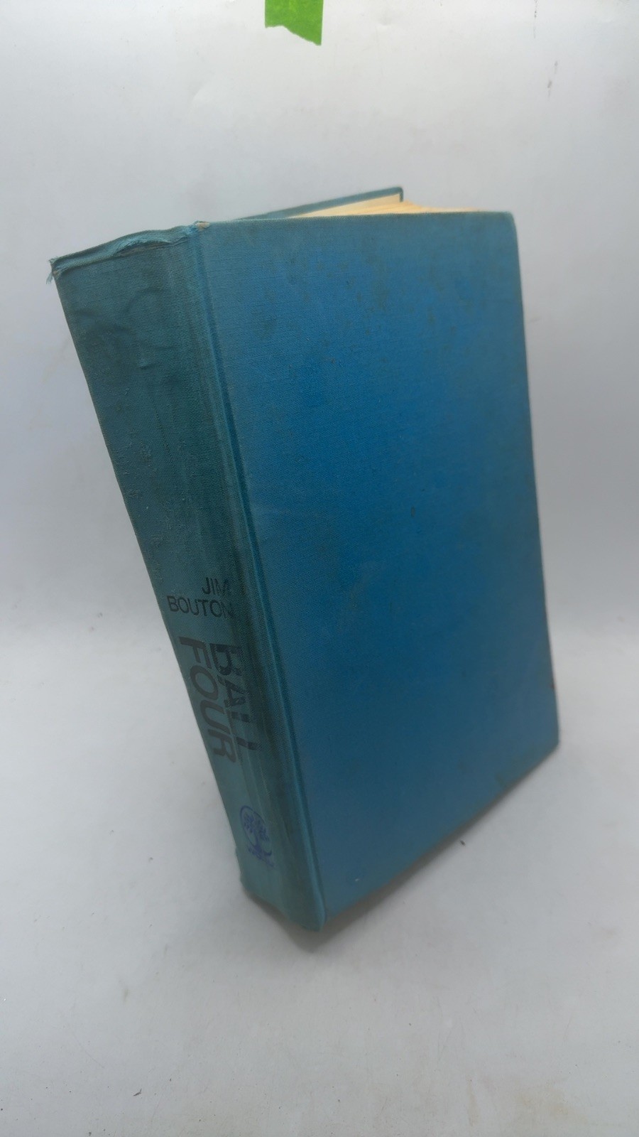Ball Four Jim Bouton Hardcover Fourth Printing 1970