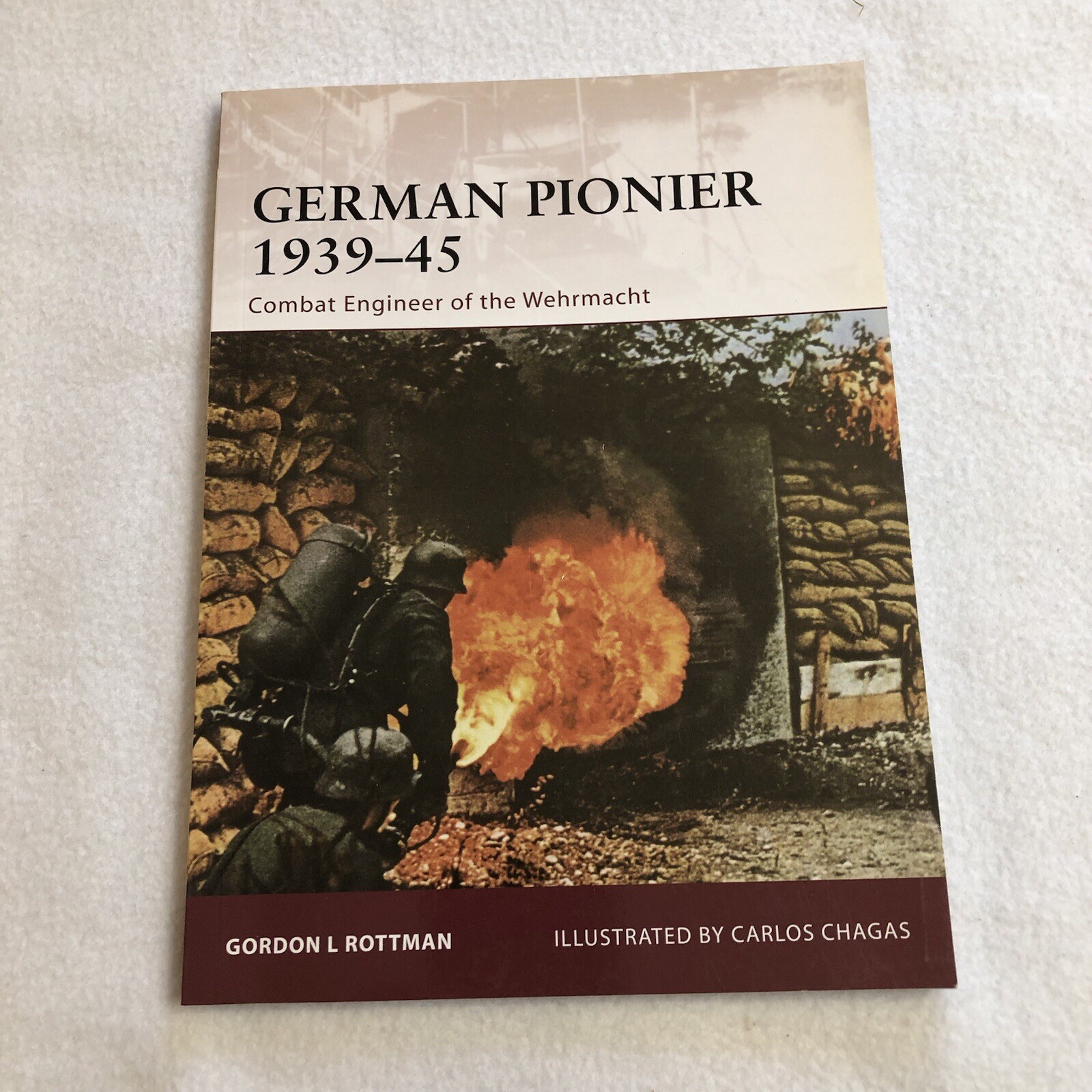 German Pionier 1939–45 Gordon L Rottman Paperback Warrior 146 Illustrated WWII