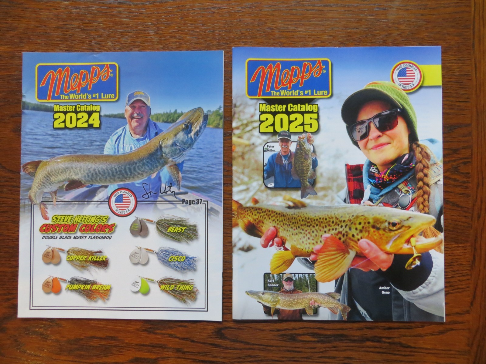 2024 & 2025 Mepps Fishing Color Catalogs – 8 x 10 1/2 inch