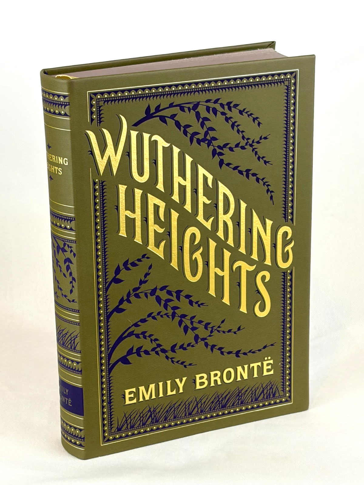 Emily Bronte – WUTHERING HEIGHTS Soft Faux Leather Classic Sprayed Edges *New*