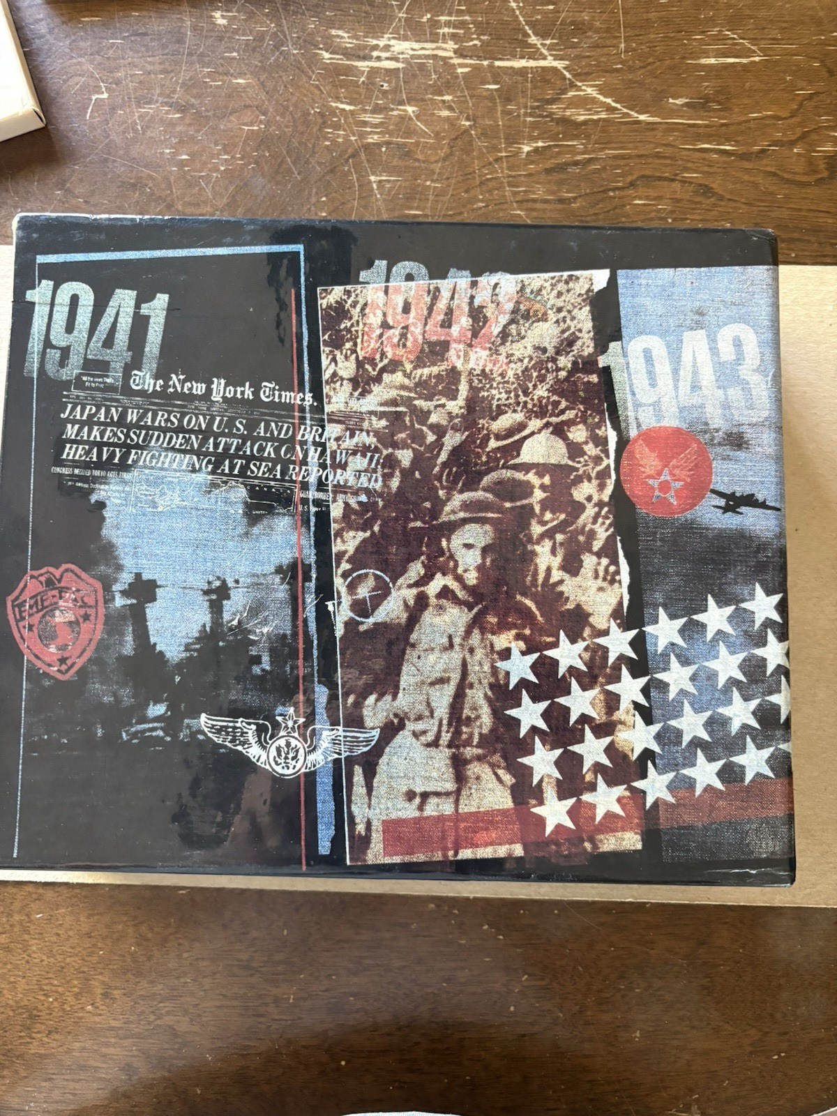 USPS WW2 Remembered Slipcase 4 Albums 1942-1945 Years 1942 & 1943 Stamps Applied
