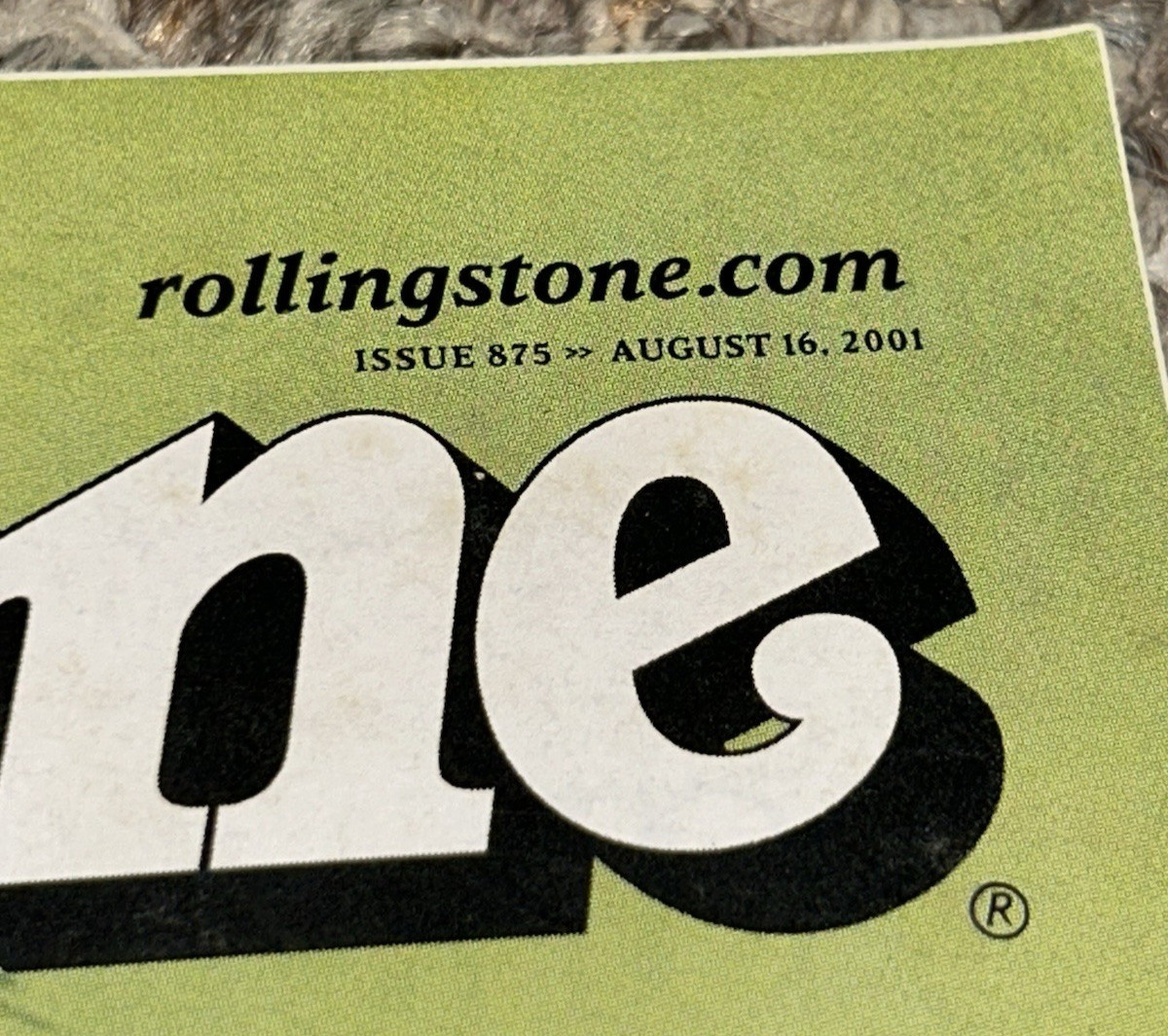 Rolling Stone August 16 2001 Nsync Lance Bass Cover Collectors 875 Andy Dick