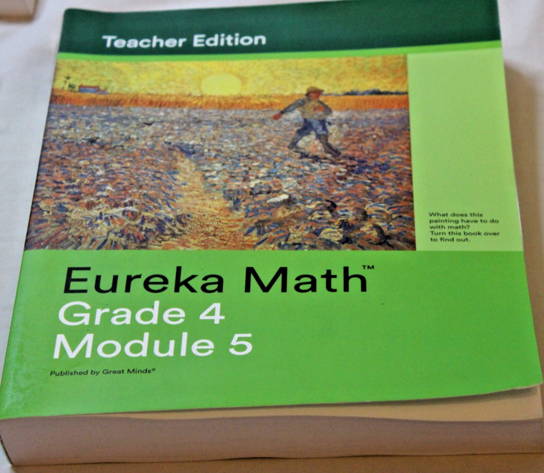 Great Minds Eureka Math Grade 4 Teacher & Student Edition Set Modules 1-7