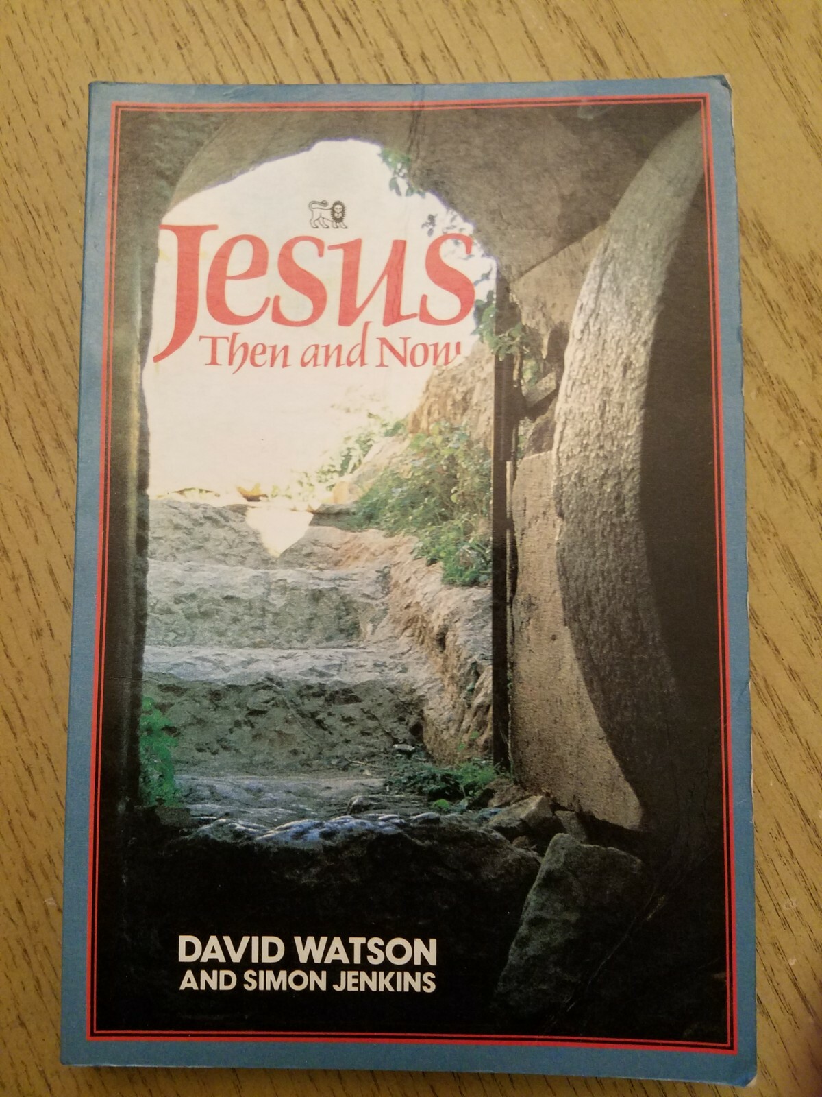 VTG 1986 Jesus Then and Now Christian PB Book David Watson Simon Jenkins UK Edn