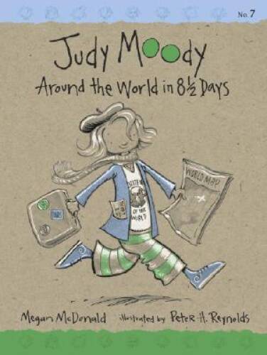 Judy Moody: Around the World in 8 1/2 Days (Book #7) – Paperback – ACCEPTABLE