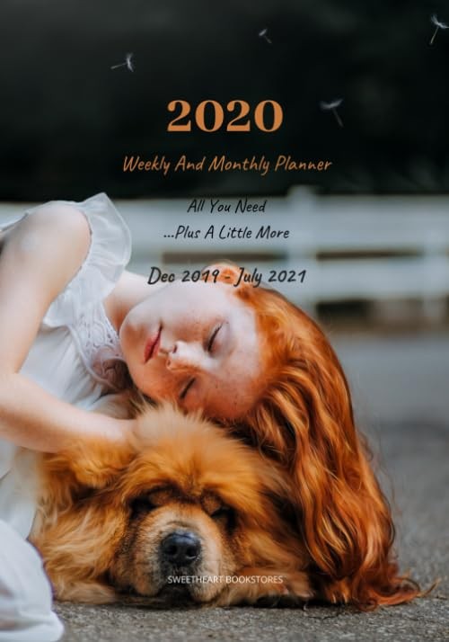 2020 Weekly And Monthly Planner, All You Need Plus A 7 inches X 10