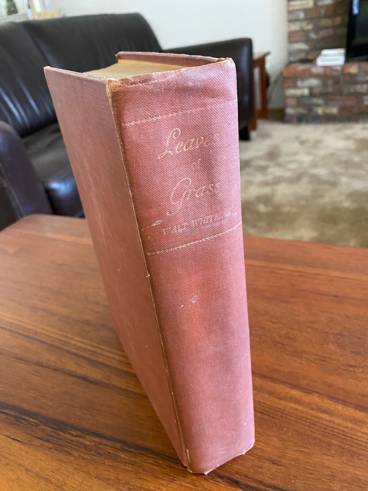 Walt Whitman LEAVES OF GRASS. 1931 Aventine Press Edition. 580 pages