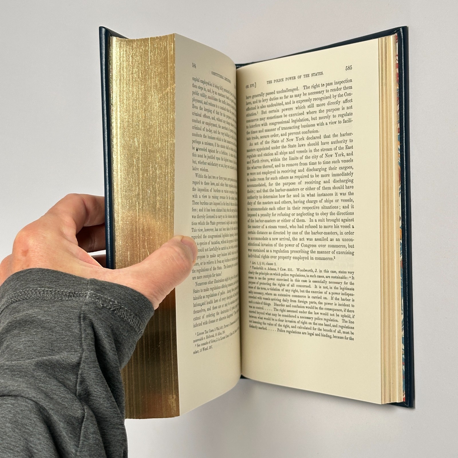 Legal Classics Library “Constitutional Limitations” Cooley (1987, Full Leather)