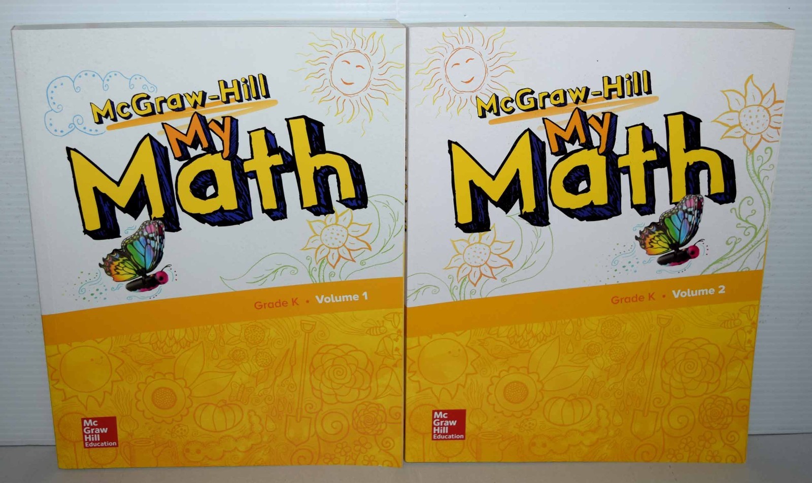 McGraw Hill My Math Grade K Volume 1 & 2 Student Ed. Home or School Set 2018