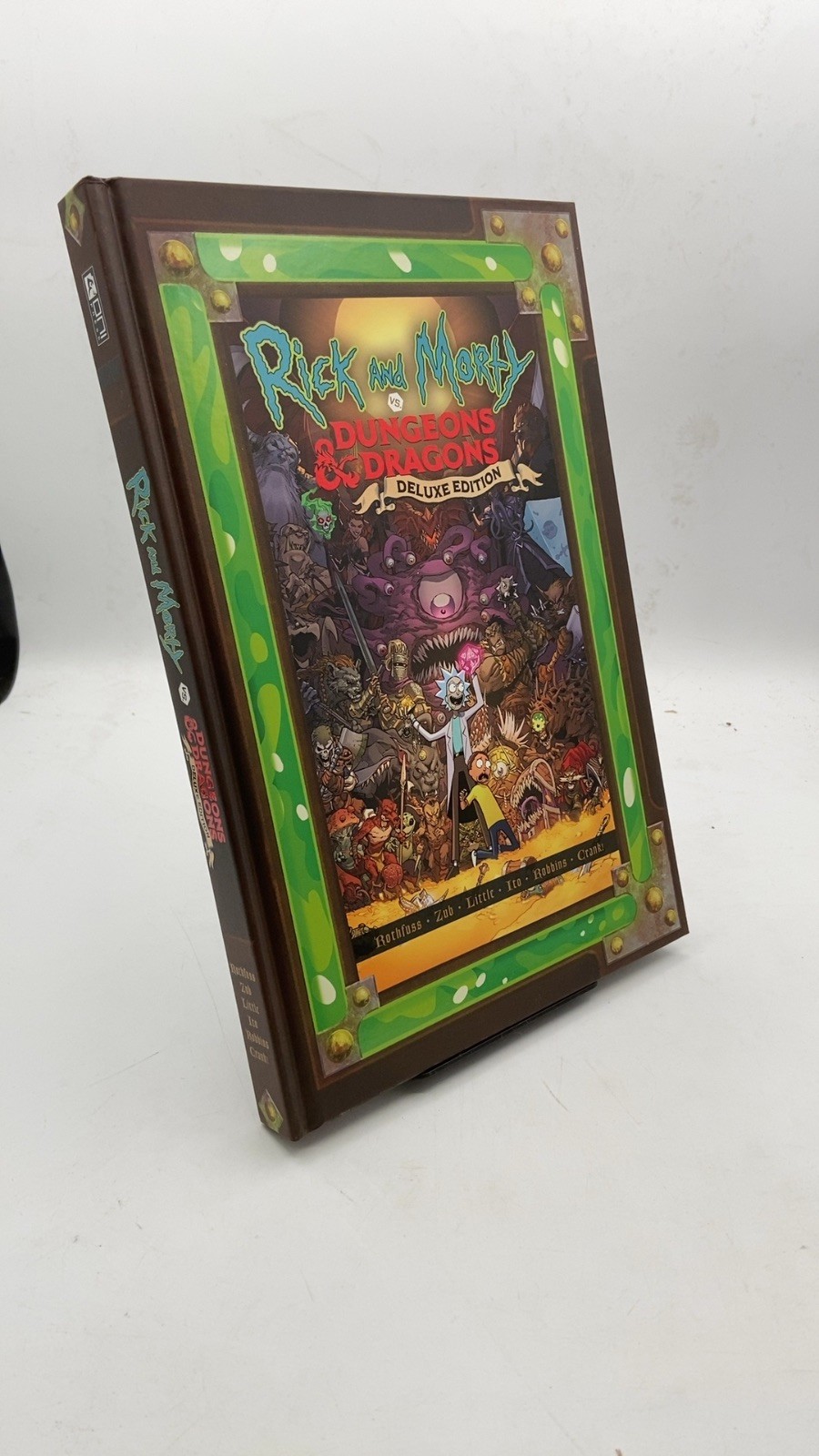 *SIGNED* Rick and Morty vs. Dungeons & Dragons Deluxe First Edition