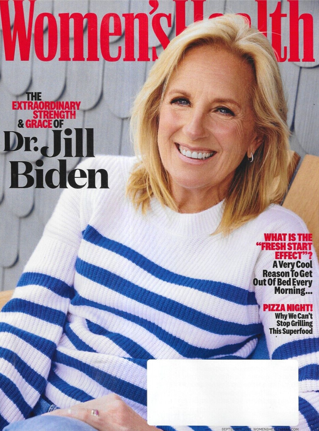 Women’s Health Magazine Dr. Jill Biden Mornings Issue Fitness Food Recipes 2023