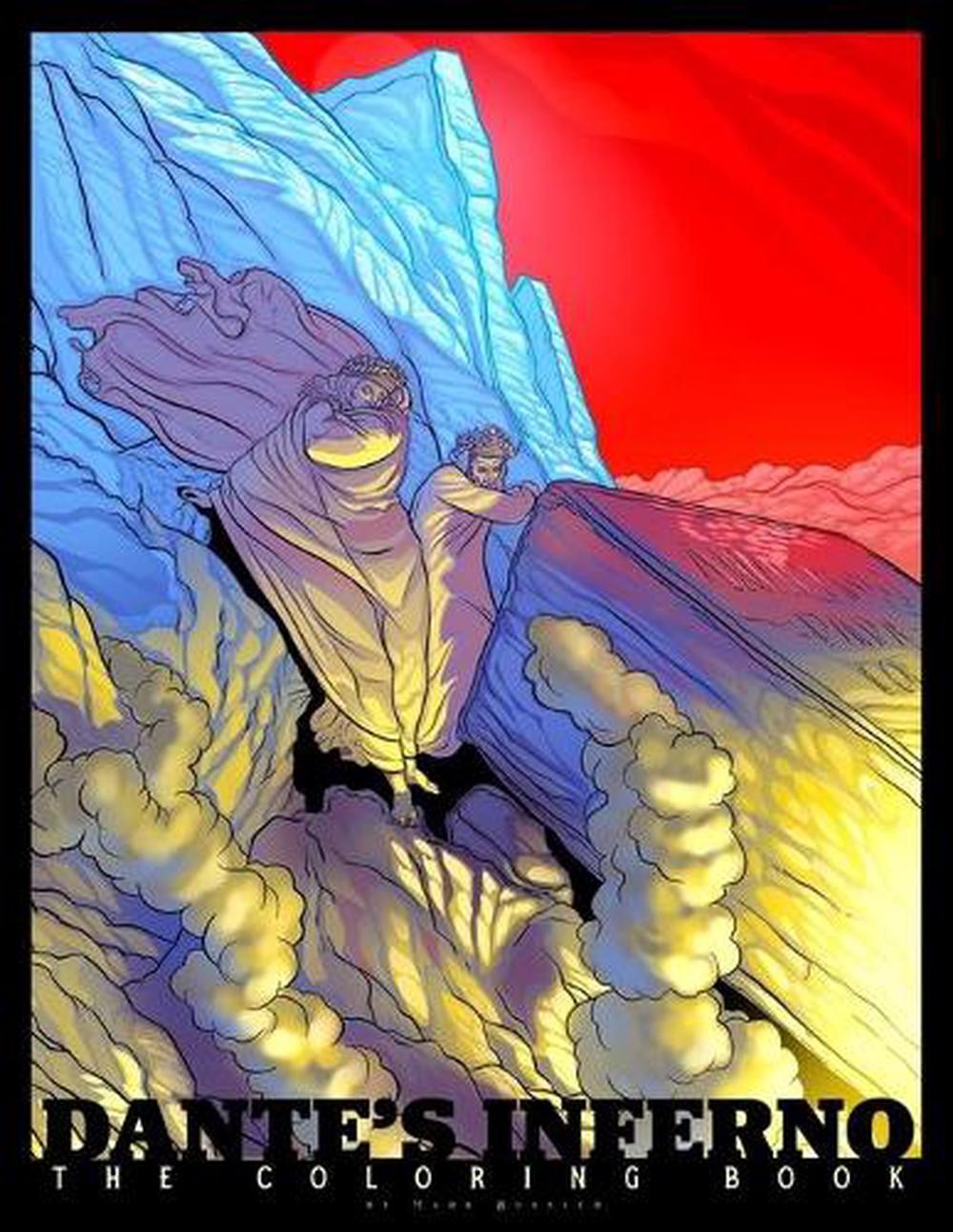 Dante’s Inferno: The Coloring Book by Mark Bussler (English) Paperback Book