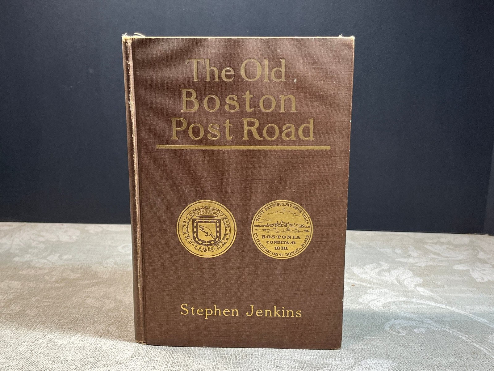 1913 The Old Boston Post Road by Stephen Jenkins Hardcover G. P. Putnam’s Sons