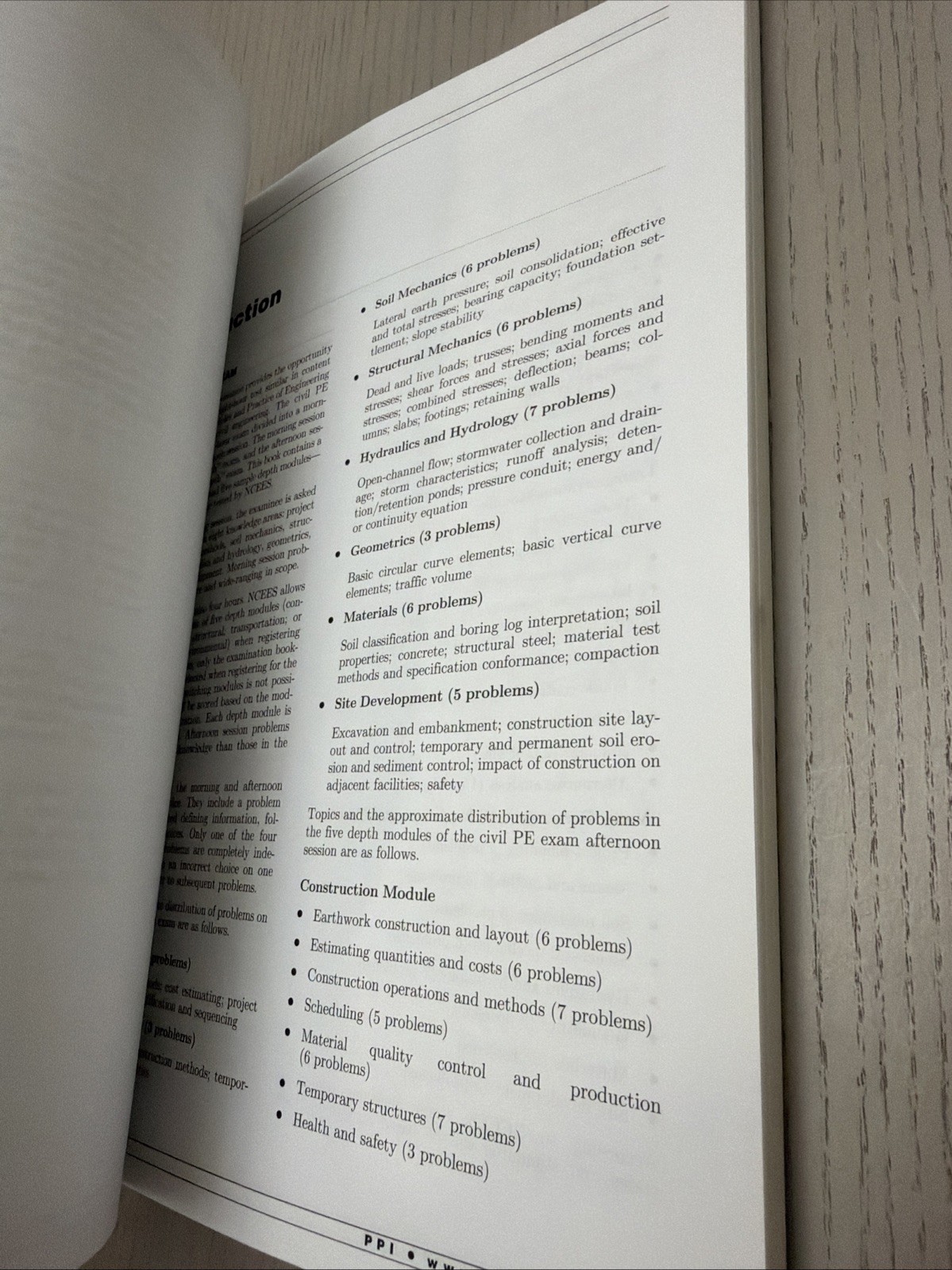 Civil PE Practice Examination by Michael R. Lindeburg (2015, Trade Paperback)
