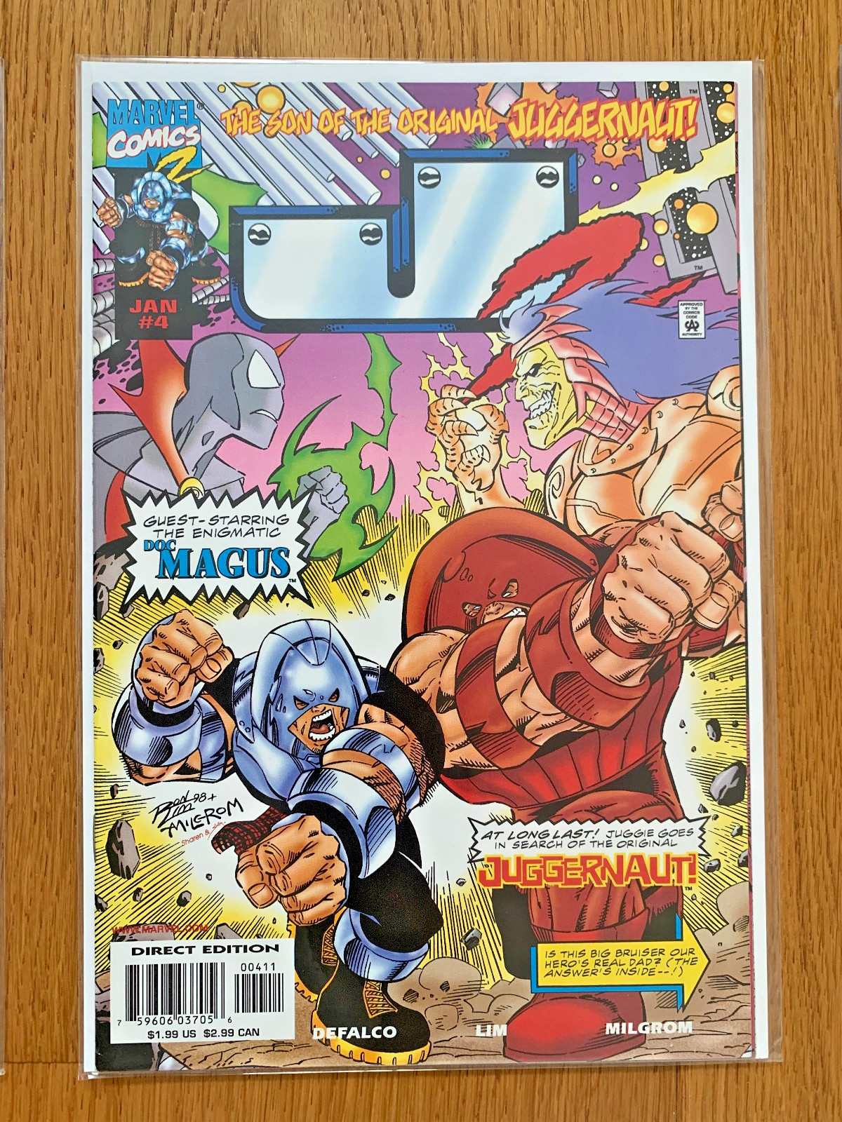 J2 Son of Juggernaut #1, 2, 4-12 Marvel Comics Collectible NM Vintage 90s