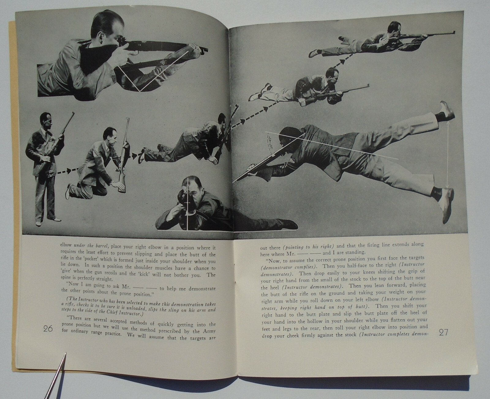 NRA Basic Rifle Instruction booklet 61 pages 1951 National Rifle Association