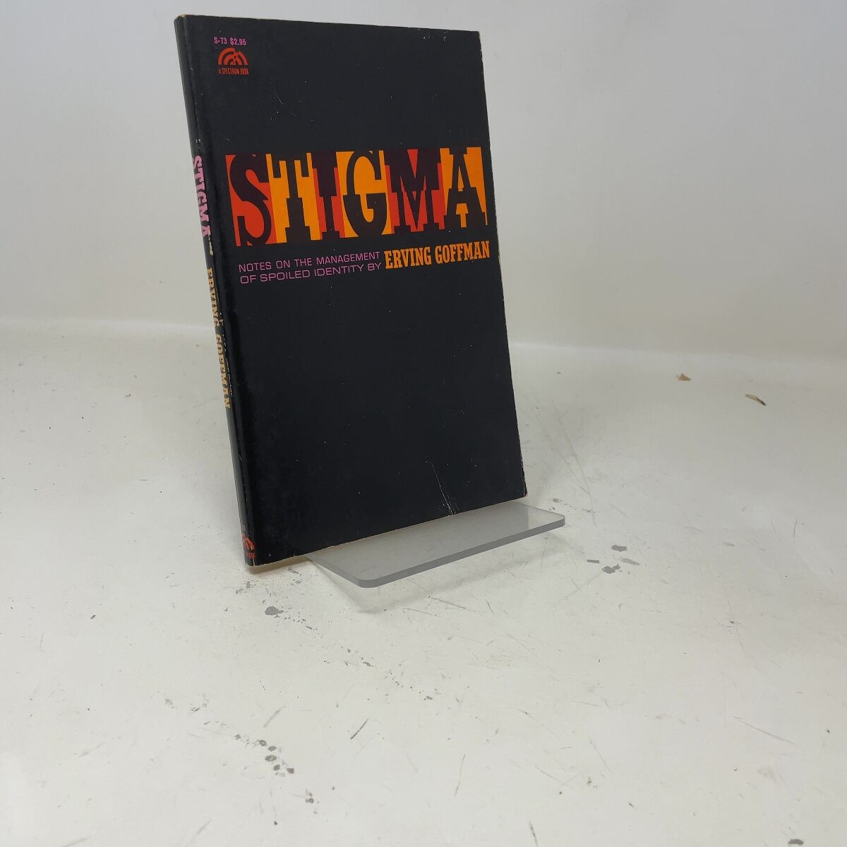 Stigma by Erving Goffman PB First Thus Very Good 1963