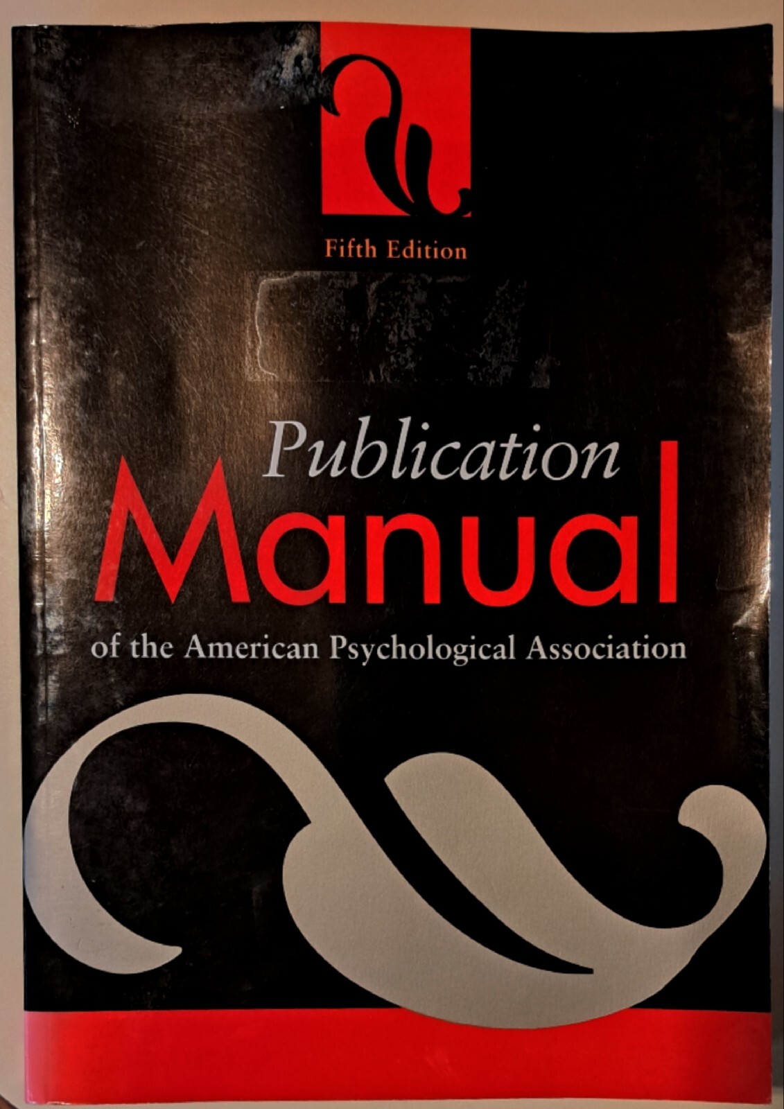 Publication Manual of the American Psychological Association 5th Ed. Used Book