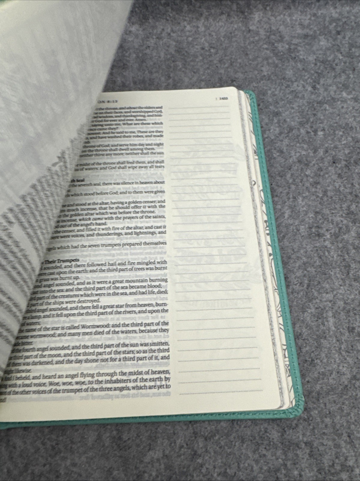 KJV Holy Bible, My Promise Bible, Faux Leather Hardcover w/Bible Tabs, Color…