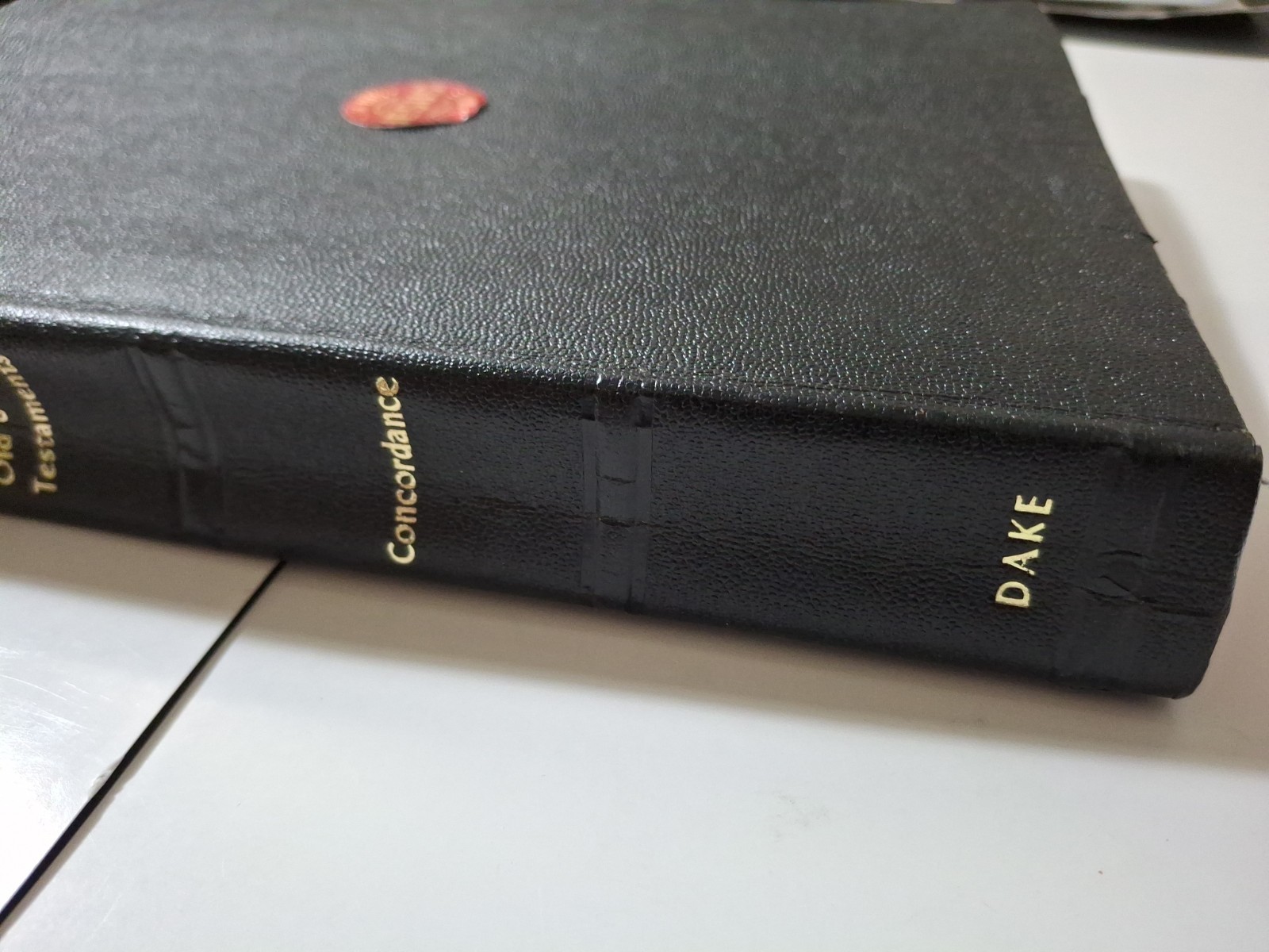 RARE Dake’s Annotated Reference Bible 1963 1977 Ninth Printing Leather Jacket