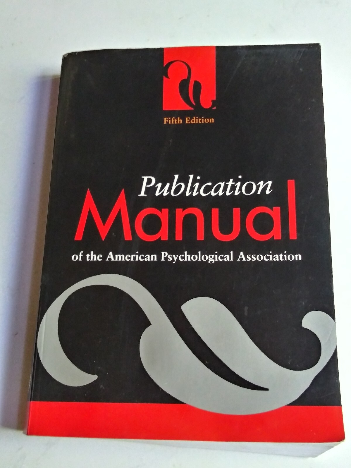 American Psychological Association 2001 Fifth Edition Publication Manual 439 Pgs
