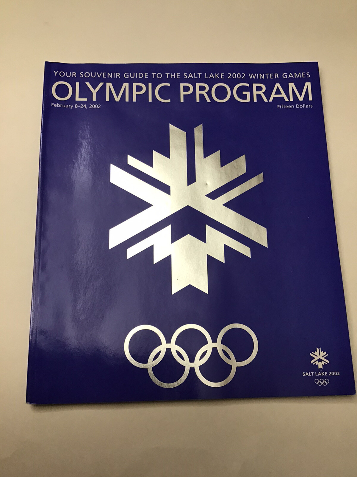 2002 Salt Lake Winter Games Olympic Program, 138 Pages Of Oly Info