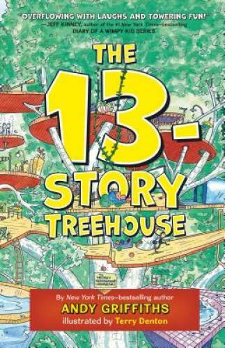 The 13-Story Treehouse (The Treehouse Books) – Hardcover – GOOD