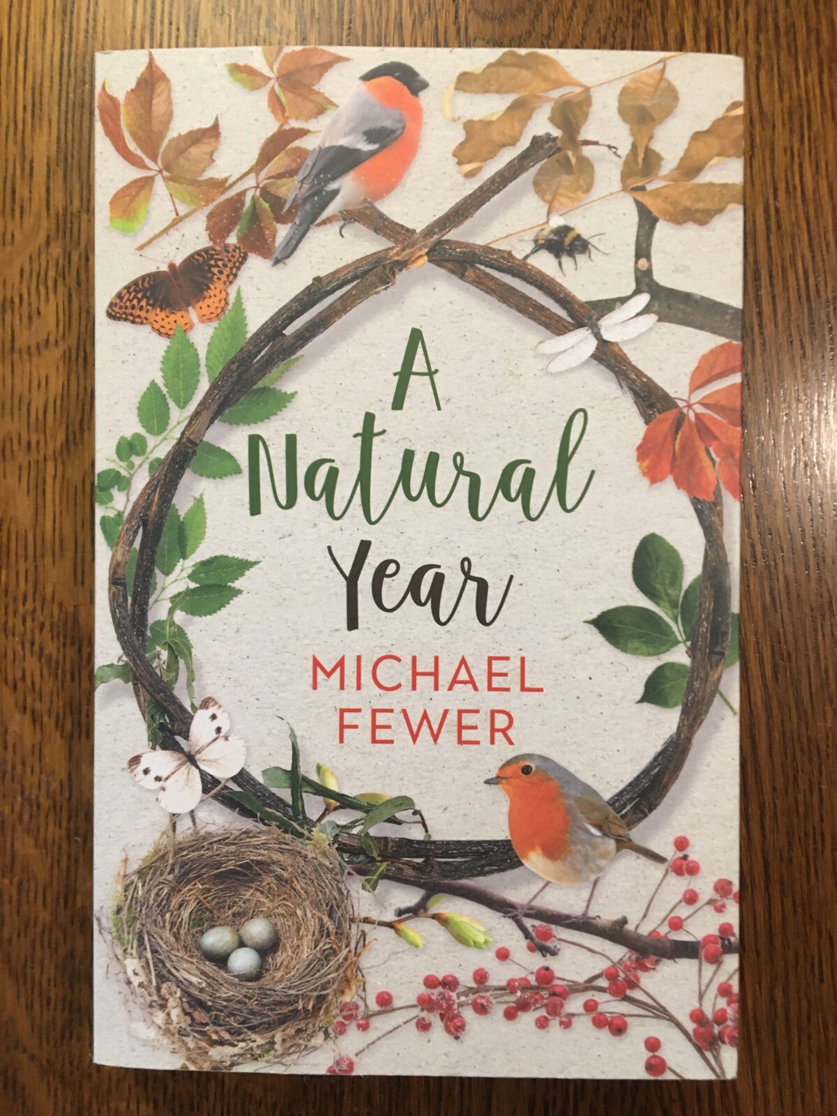 A Natural Year by Michael Fewer (2020, TPB) IRELAND IRISH TRAVEL NATURE LIKE NEW