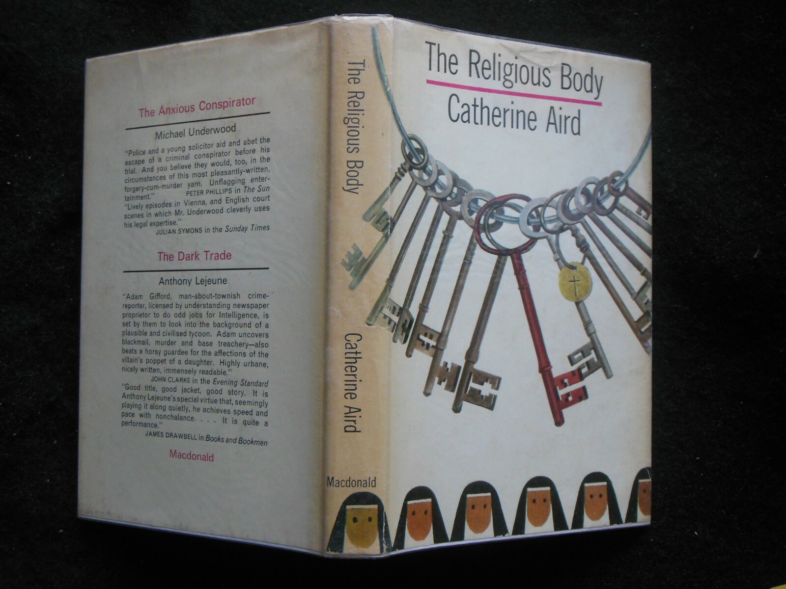 SIGNED – Catherine Aird – The Religious Body (1960-1st) Sloan and Crosby #1