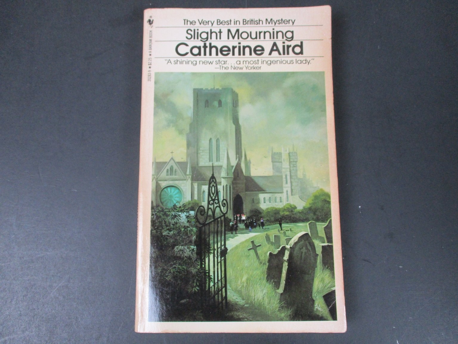 Slight Mourning Catherine Aird 1982 Bantam British Mystery Paperback