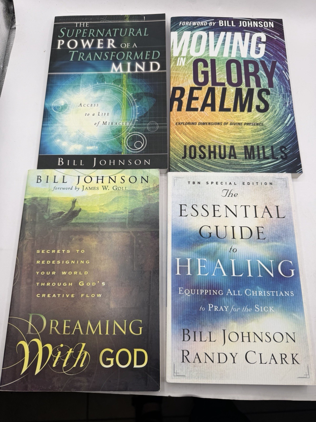 Bill Johnson Christian Book Lot Spiritual God Religous Joshua Mills