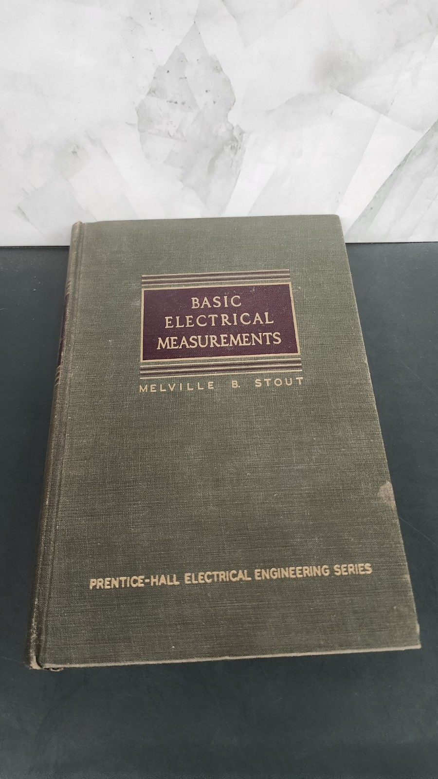Basic Electrical Measurements by Melville B. Stout (Hardcover) 1953 VG