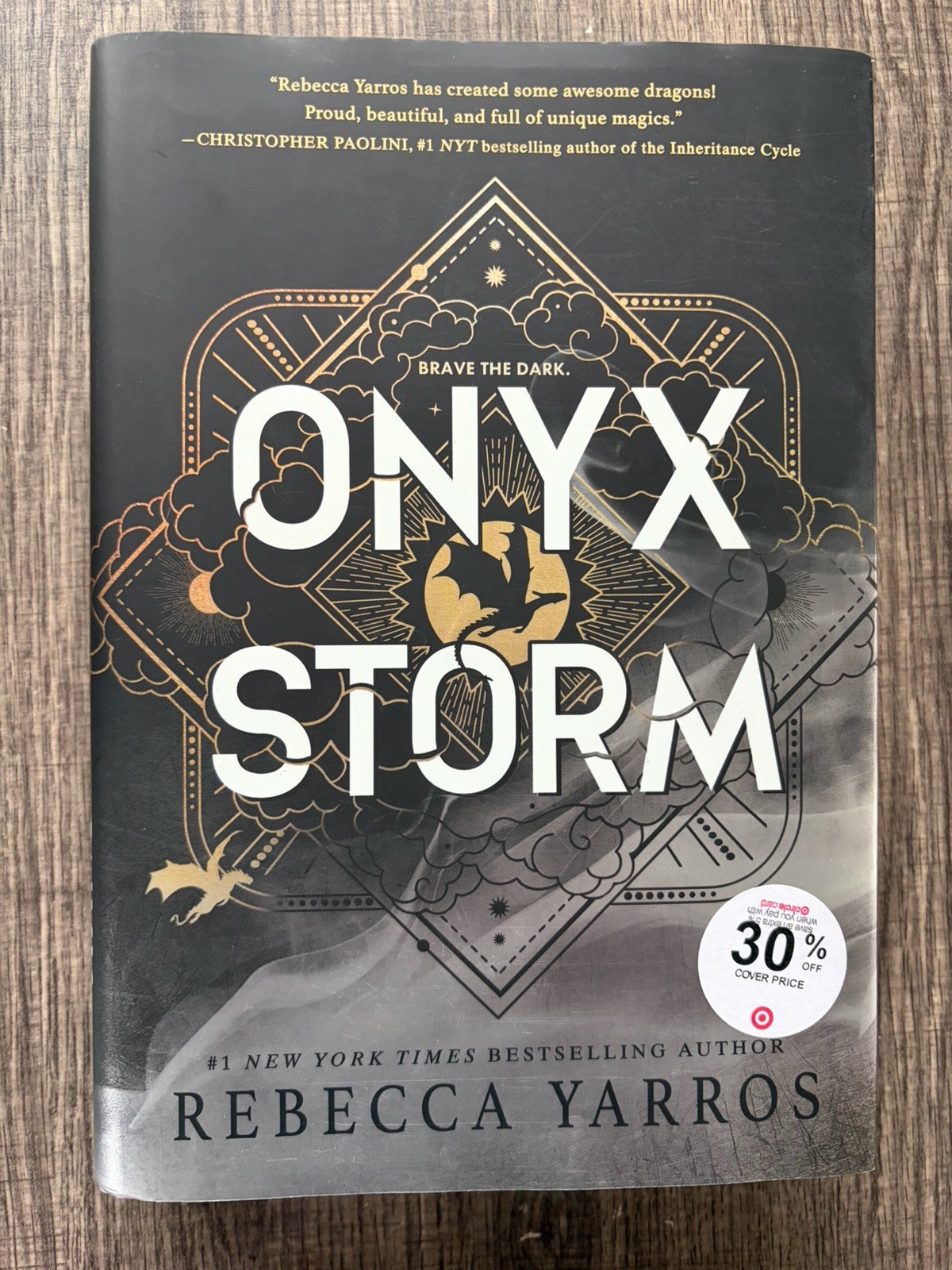 Onyx Storm (Standard Edition) by Rebecca Yarros (2025, Hardcover)