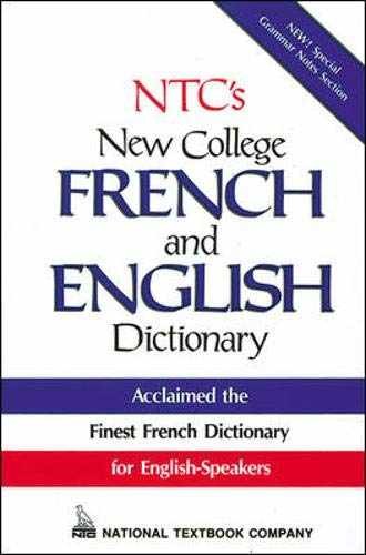 NTC’s New College French and English – Hardcover, by McGraw-Hill – Very Good