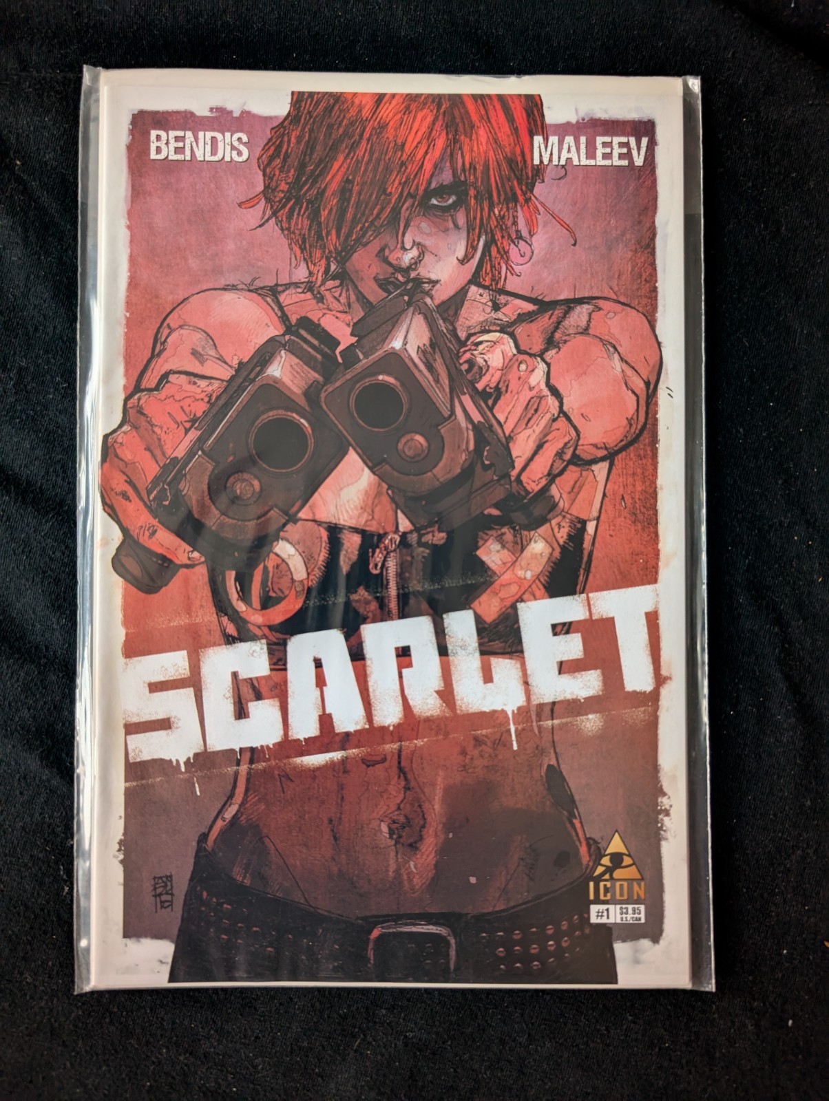 Scarlet #1, 2, 3, 4 Brian Michael Bendis/ Alex Maleev