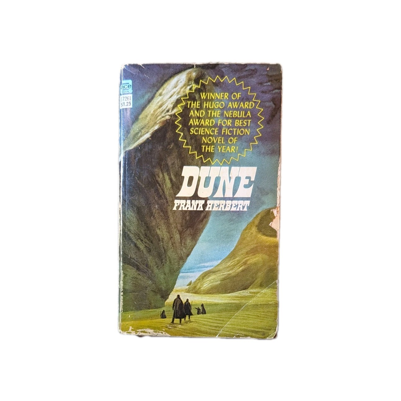 DUNE Frank Herbert 1965 vintage Paperback $1.25 Ace Book 17261