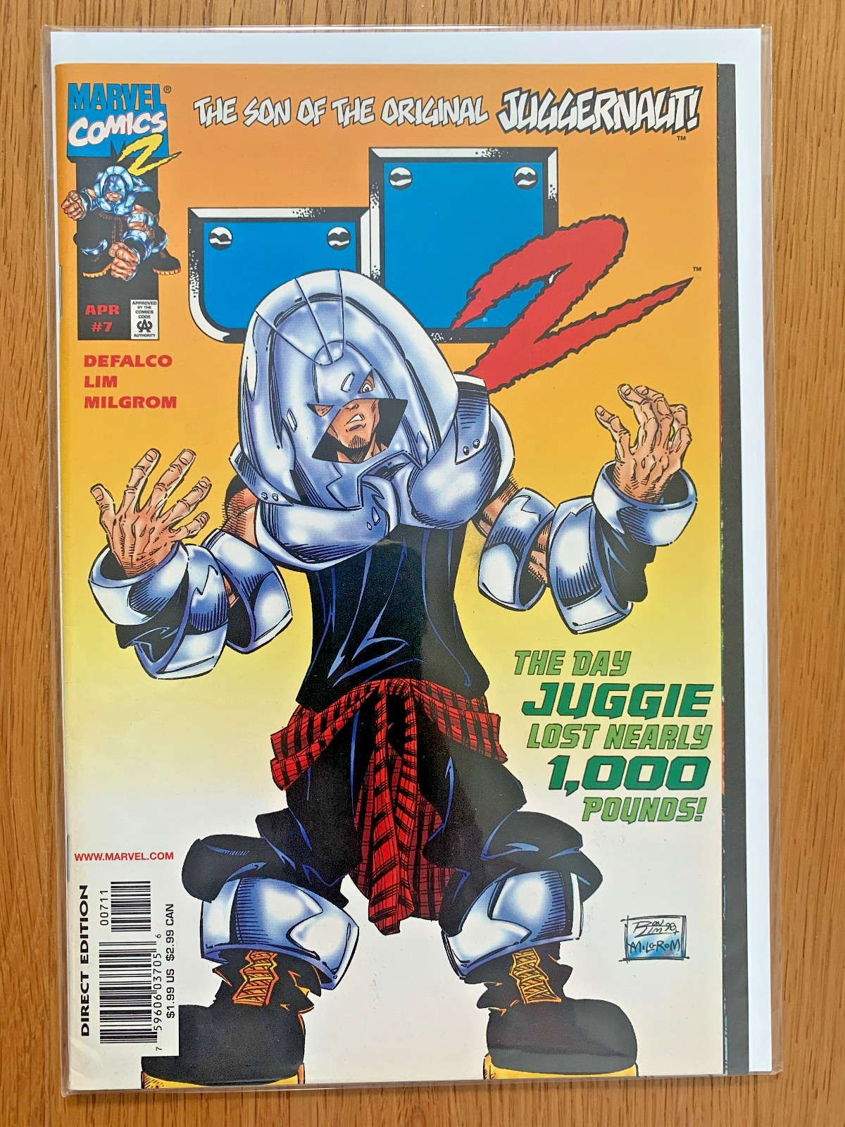J2 Son of Juggernaut #1, 2, 4-12 Marvel Comics Collectible NM Vintage 90s