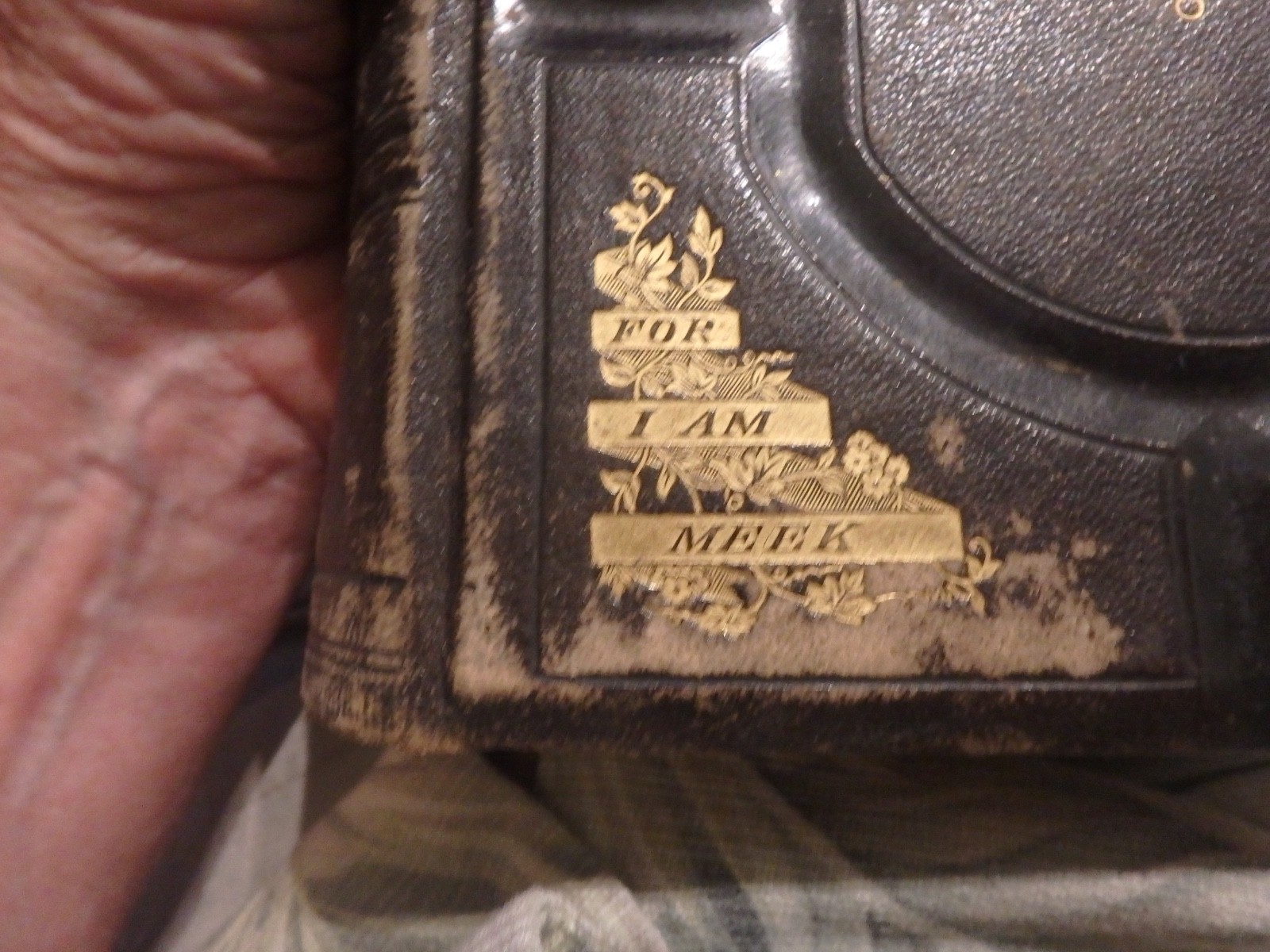 4L-1872 edition- FLEETWOODS LIFE of CHRIST – heavy embossed cover-750 pages