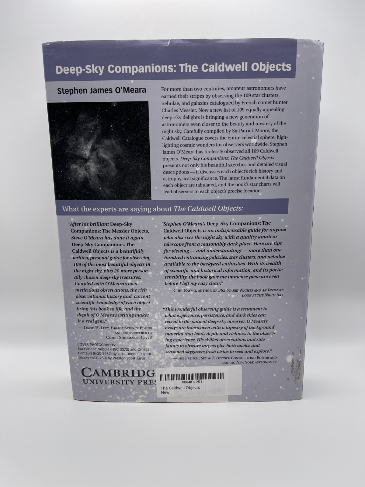 Deep-Sky Companions: The Caldwell Objects by Stephen James O’Meara, Hardcover