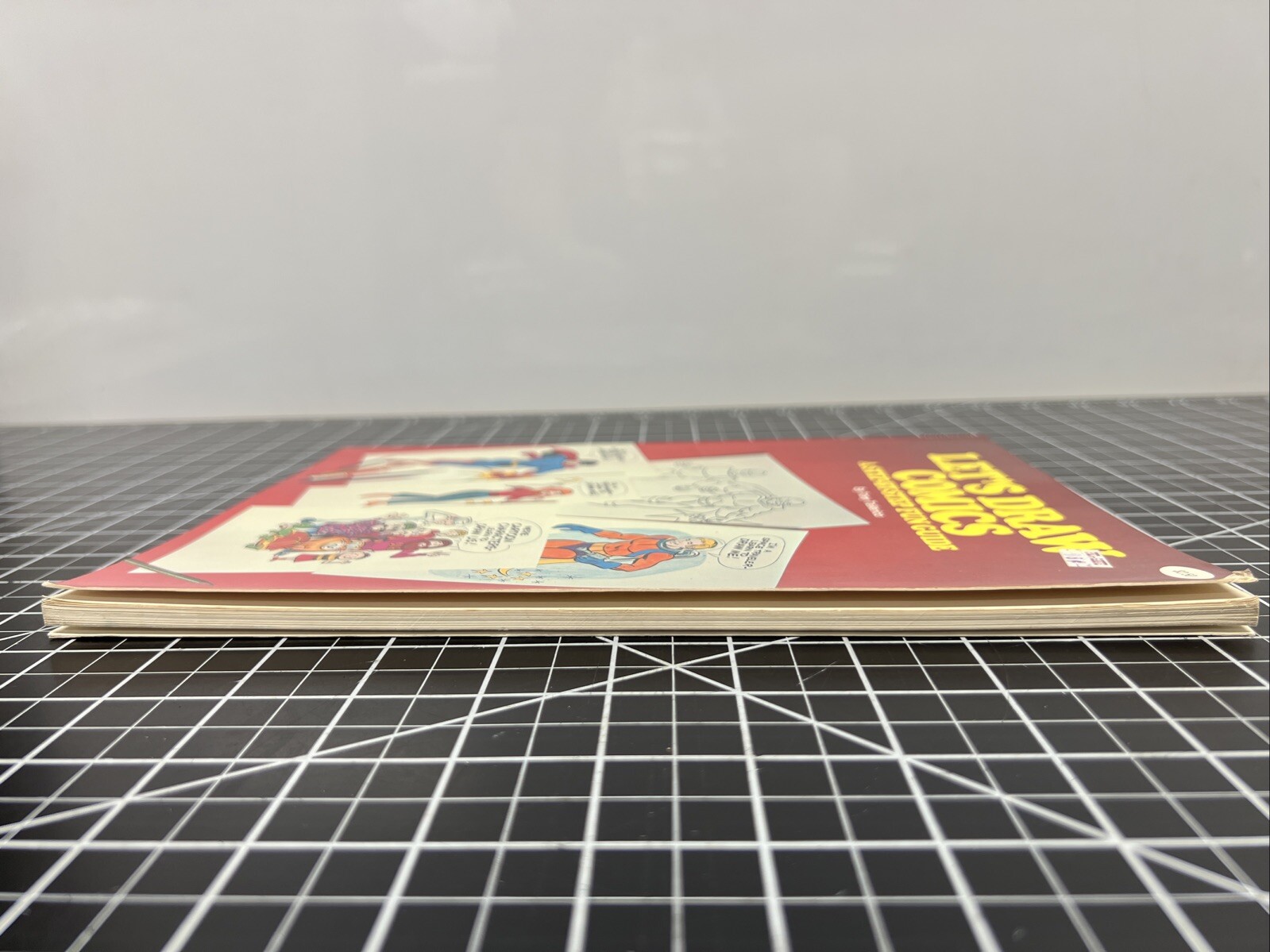 1983 Lets Draw Comics Guide Tony Tallarico Elephant Books Superhero UNUSED 1980s