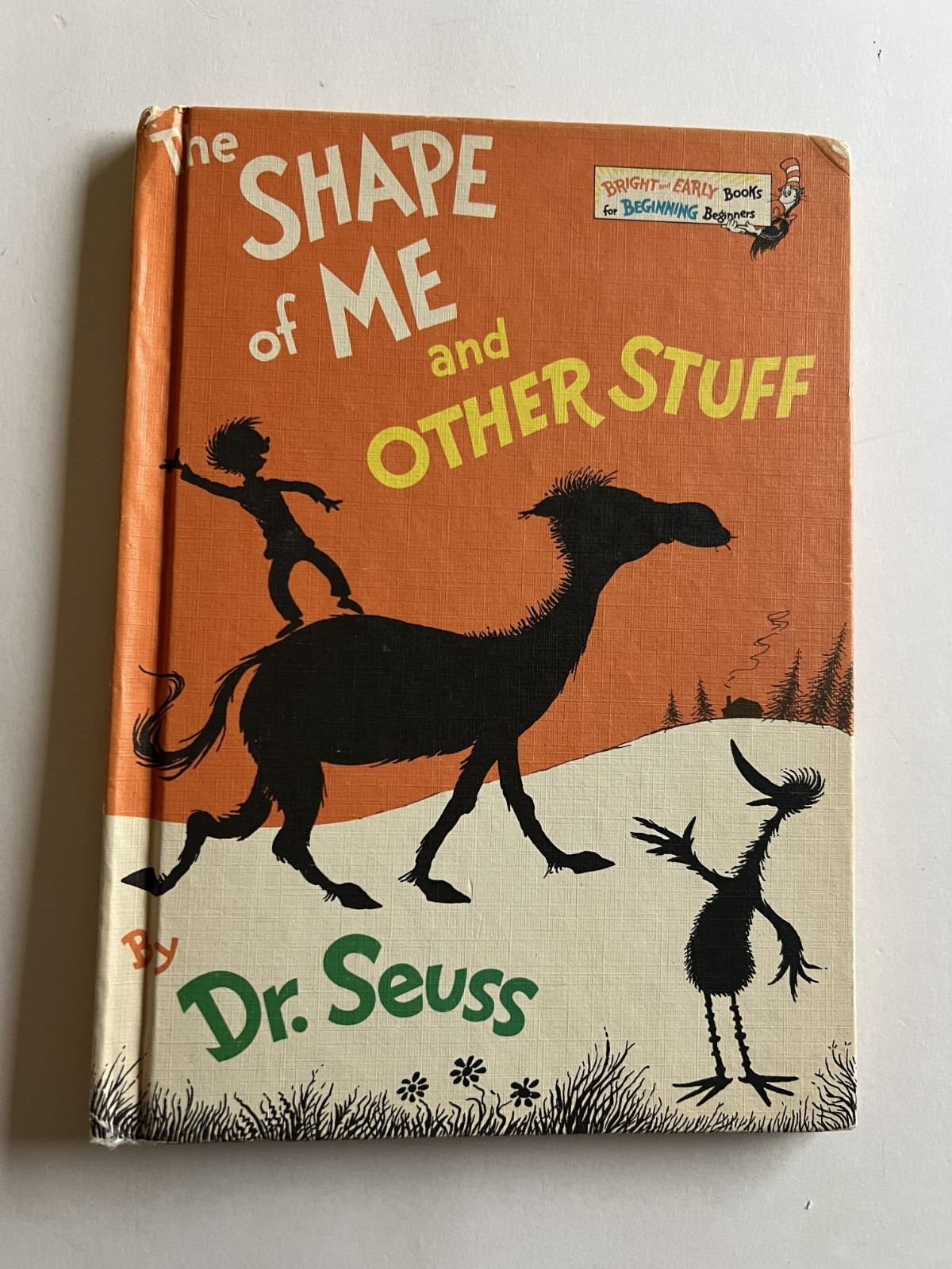 The Shape of Me and Other Stuff by Dr. Seuss 1973 Vintage Matte Finish Book