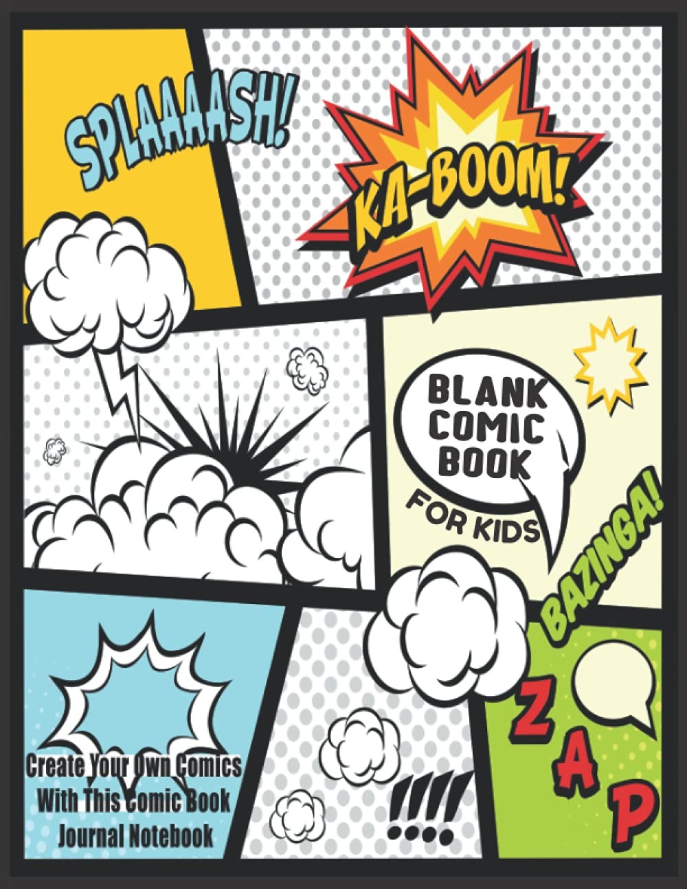 Blank Comic Book For Kids : Create Your Own Comics With This Comic Book Jour…