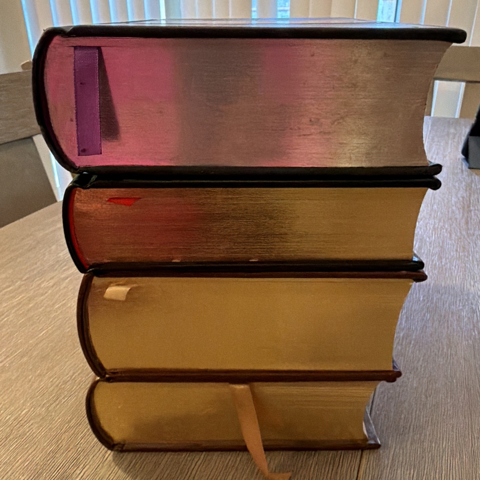 Leather bound Classics Set Barnes & Noble (4)-Holmes, Shakespeare, Lovecraft Etc