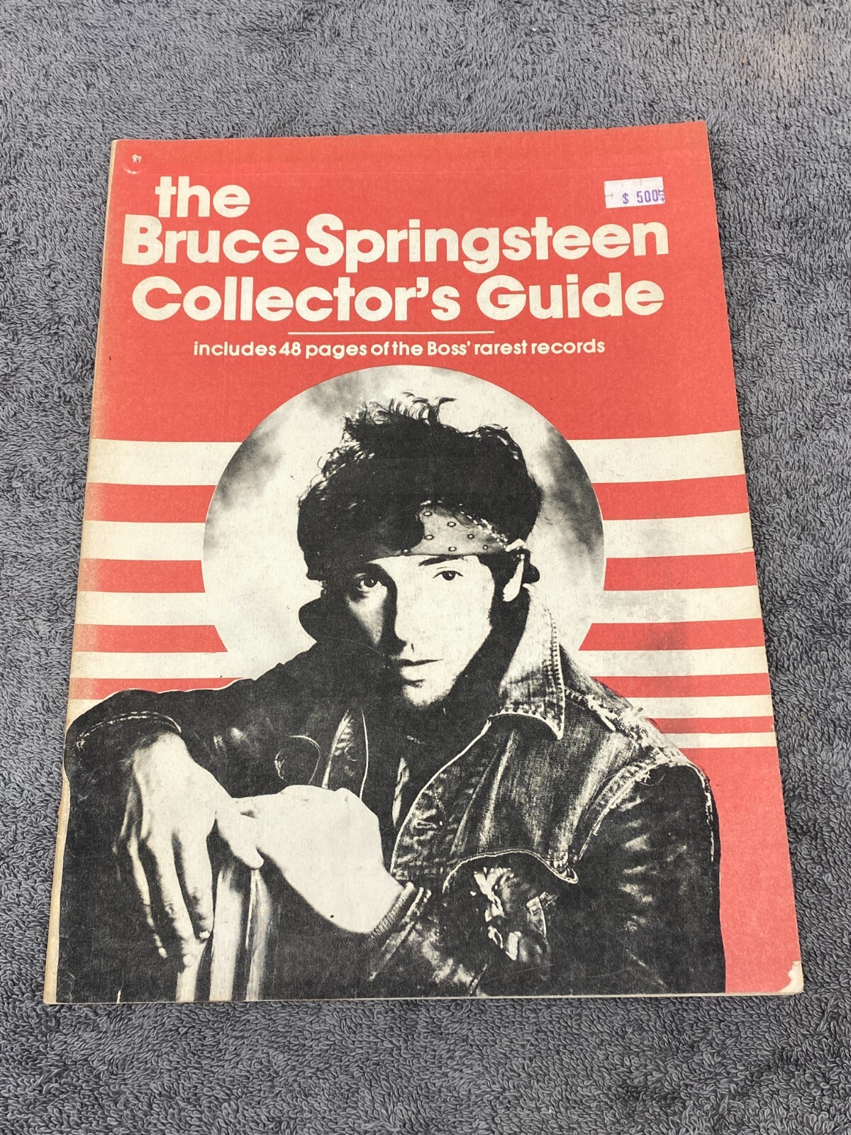 VTG Bruce Springsteen Collector’s Guide 48 Pages Fan Created Recording 1980’s