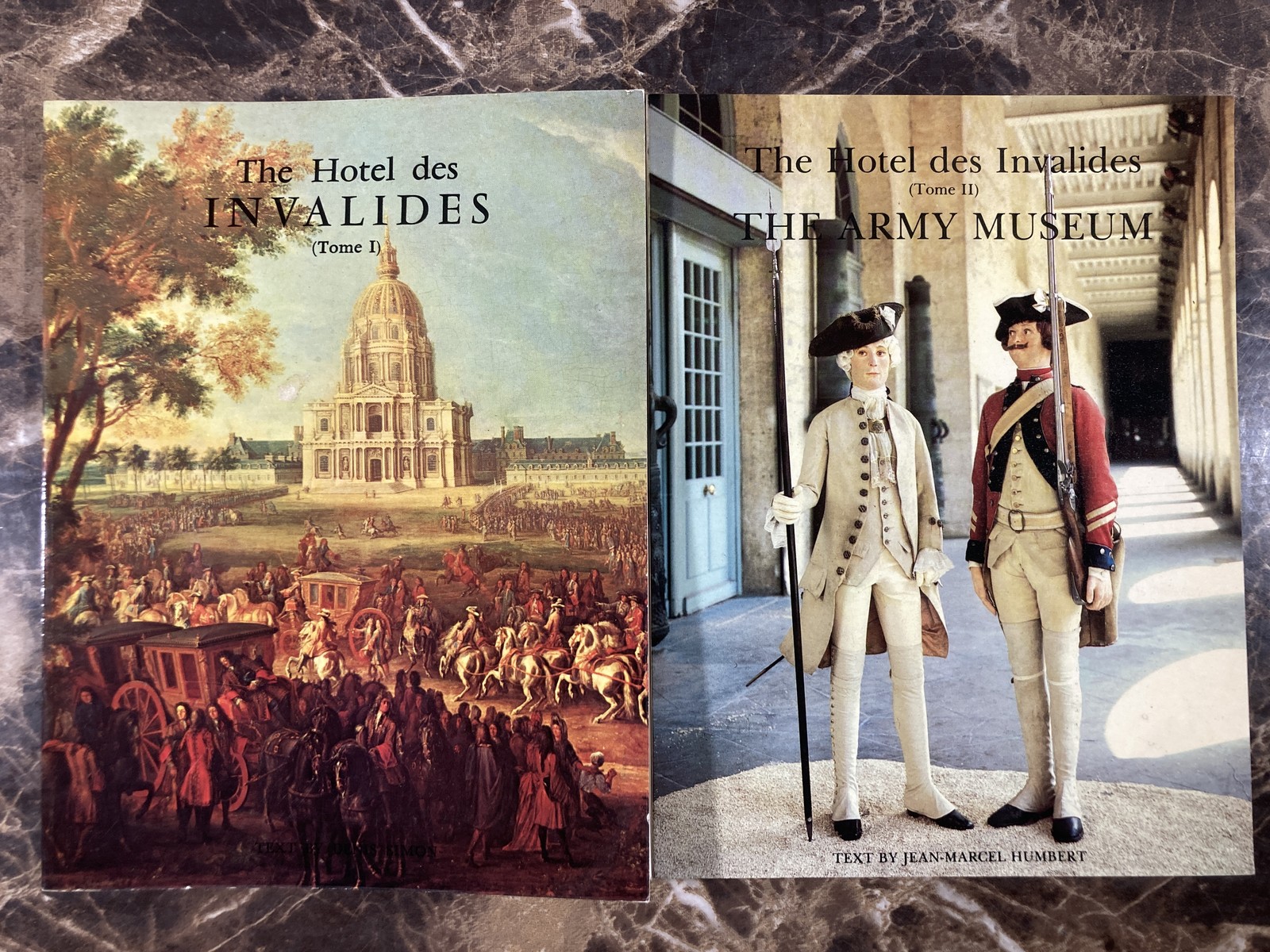 The Hotel des Invalides Tome I & II: The Army Museum Paris France Guidebook Set