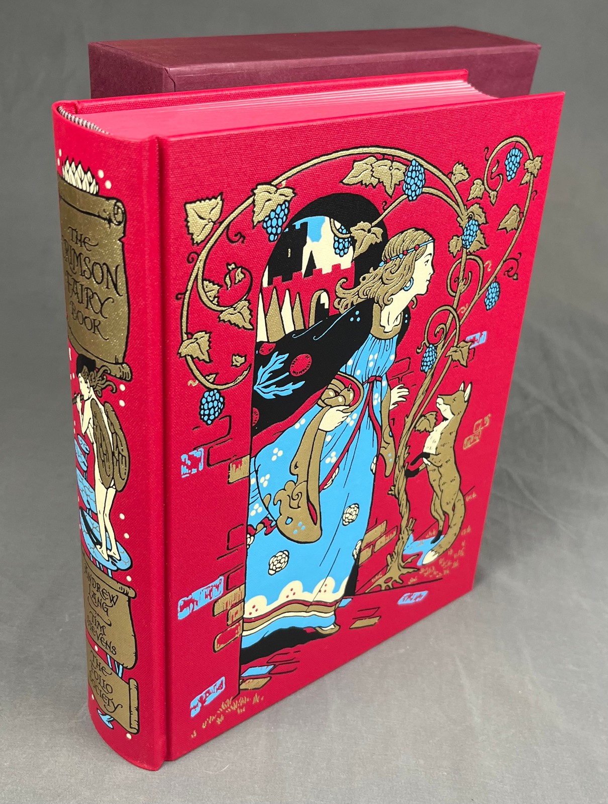 The Crimson Fairy Book by Andrew Lang. Folio Society First Edition, 2011