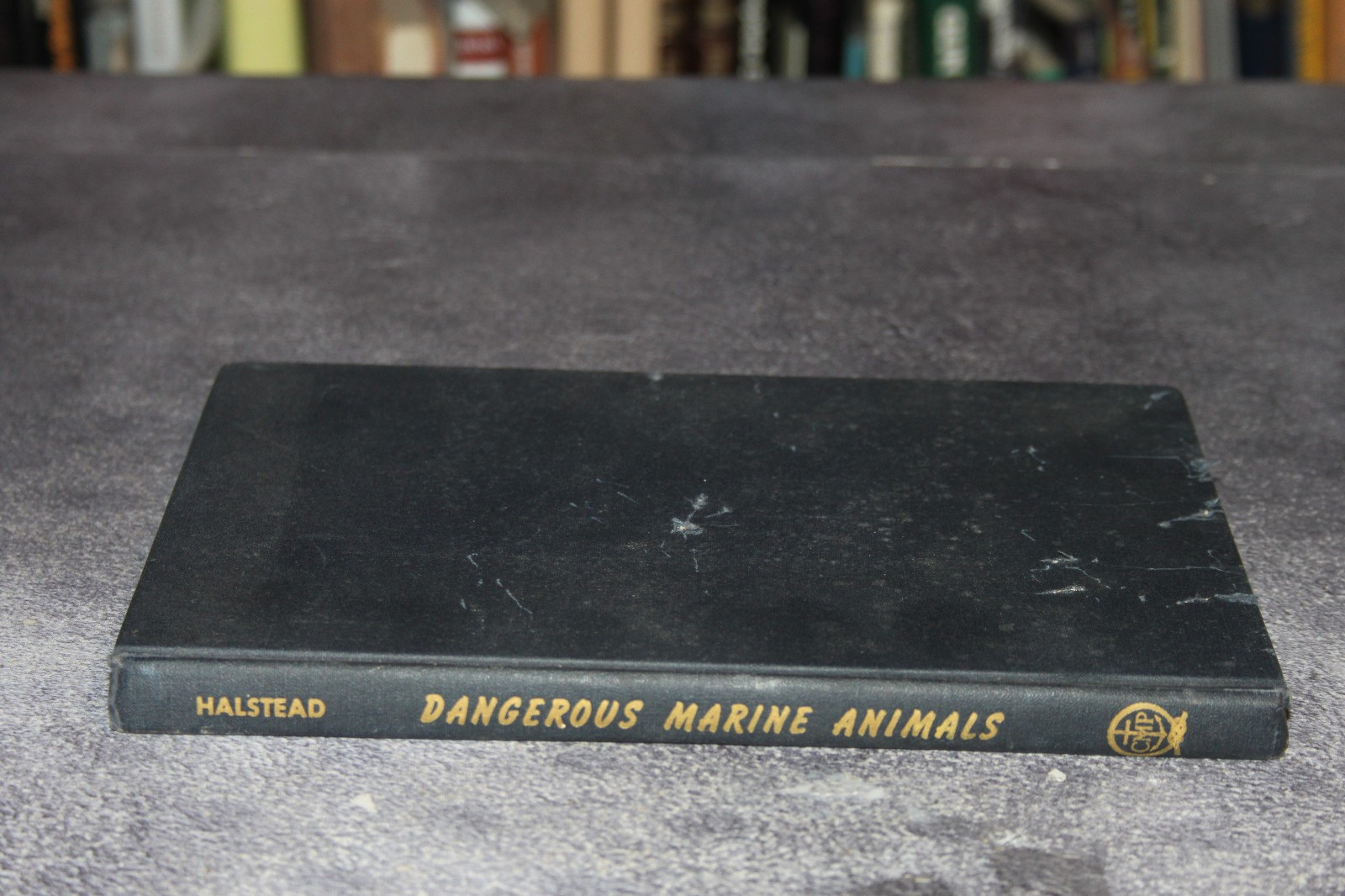 Dangerous Marine Animals by Bruce Halstead, Vintage 1959 Hardcover Book