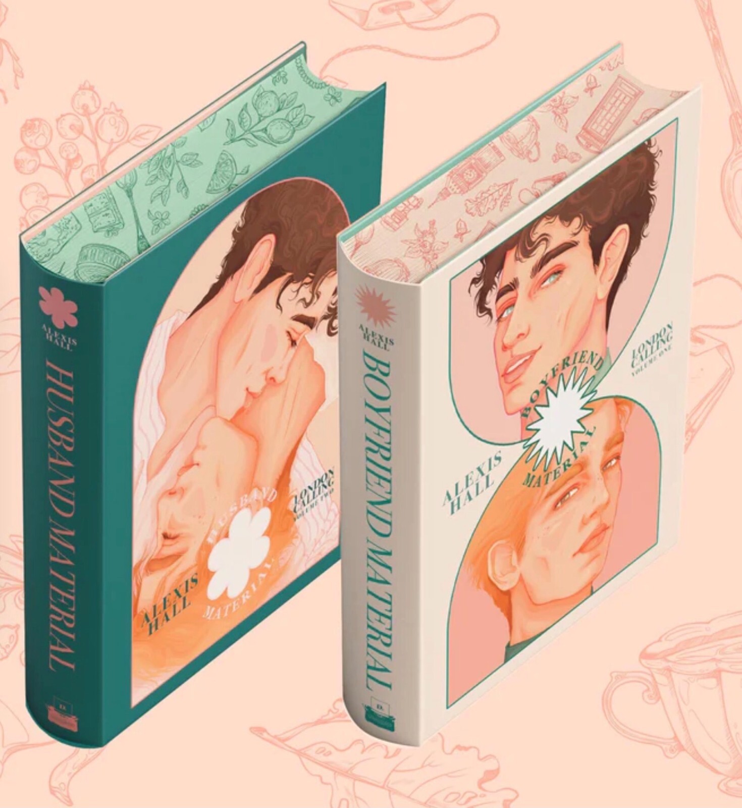 SIGNED Boyfriend Material & Husband Material LONDON CALLING SET by Alexis Hall
